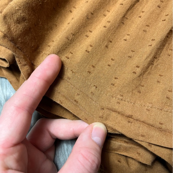 Old navy pintuck clip dot swing dress sisal xxl - Picture 6 of 16